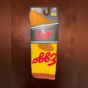 EGGO WAFFLE SWAG CREW SOCKS NWT MEN’S SHOE SIZE 8-13